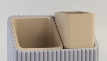 Подставка для ручек. Органайзер настольный. 2