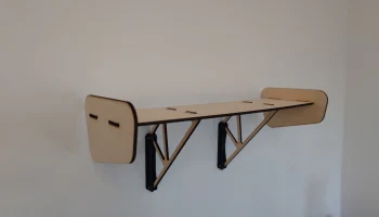 Полка для фигурок с 3D-креплением Полка для фигурок с 3D-креплением