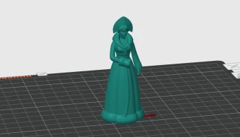 3D модель Снегурочки