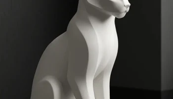 Скульптура «Кошка» 1