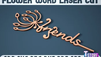 Набор для гравировки &laquo;Цветок&raquo; 5