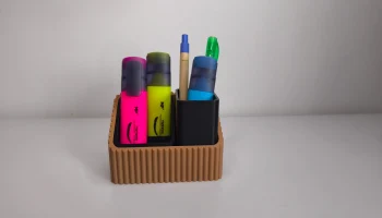 Подставка для ручек. Органайзер настольный. 8