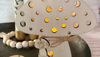 Светильник «Мухомор» 🍄💡 1