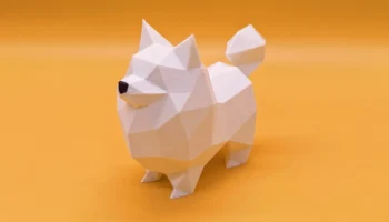 Низкополигональный померанец