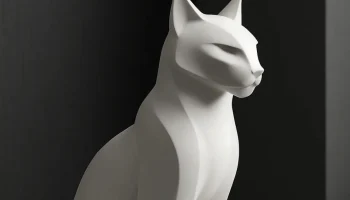 Скульптура «Кошка»