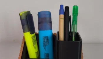 Подставка для ручек. Органайзер настольный. 4