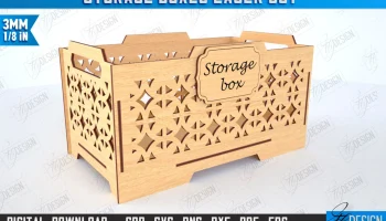 Ящики с узорами для хранения 3