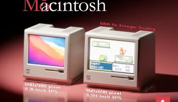 Дополнительный экран для Mōcintosh Mini Дополнительный экран для Mōcintosh Mini