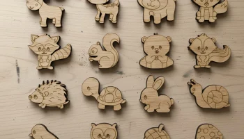 Фигурки животных из леса и джунглей 1