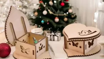 Шкатулка в виде сердца