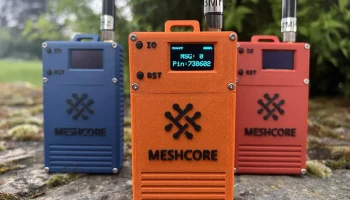 Компактный корпус под MeshCore / Meshtastic AA 1