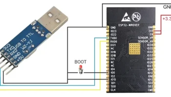Как прошить ESP-32 (S, WROOM, WROVER) при помощи USB UART TTL программатора
