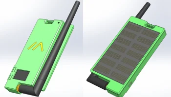 Корпус с солнечной батареей для Heltec T114