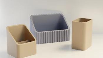 Подставка для ручек. Органайзер настольный. 1