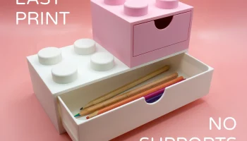 Коробка для хранения в стиле LEGO