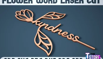 Набор для гравировки &laquo;Цветок&raquo; 3