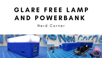 Лампа без бликов и powerbank 1