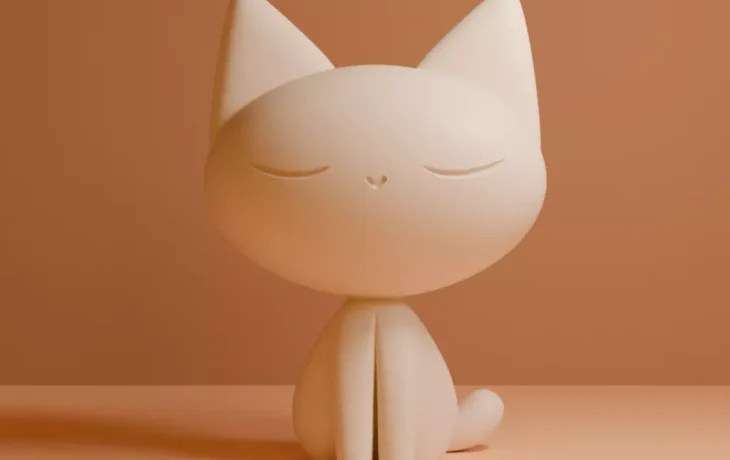 Котенок Гав 3D модель
