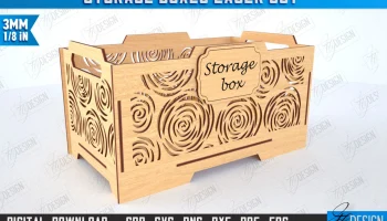 Ящики с узорами для хранения 1