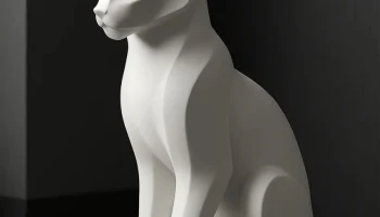 Скульптура «Кошка» 2