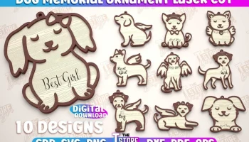 Памятная подвеска для собаки 🐾🕊