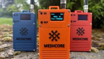 Компактный корпус под MeshCore / Meshtastic AA 2