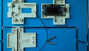 Корпус с антенной Hentenna Meshtastic Heltec v4 1