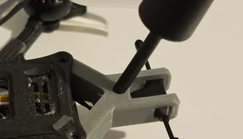 Крепление для антенны AOS 3.5 dji O3 и Radiomaster RP1...