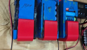 18650 3s7p Настенный держатель