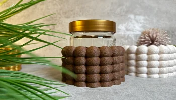 Универсальная чашка, банка конфет, медовый цветок 2