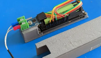 Wemos D1 18650 + MAX6675 Темп. датчик