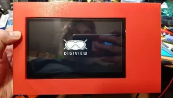 Корпус экрана RaspBerryPi 4-7 дюймов - DigiView - SDR 5