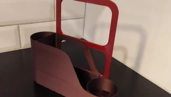 Кухонный Caddy с вешалкой для ткани 1