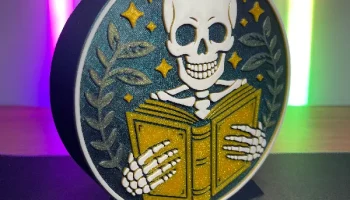 Skeleton Reader - Книжный контейнер для хранения и диспле... 4