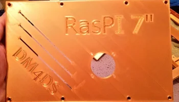 Корпус экрана RaspBerryPi 4-7 дюймов - DigiView - SDR 4