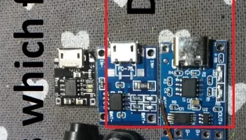 Лампа НЛО, аккумулятор USB 18650 8