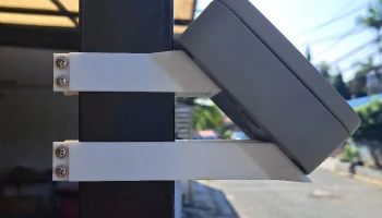 RAK Unify Enclosure Mounting 2x1" rail 45 degree mount 6