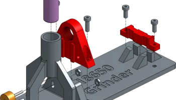 18650 Приспособление для шлифовальной машины (Dremel) 5