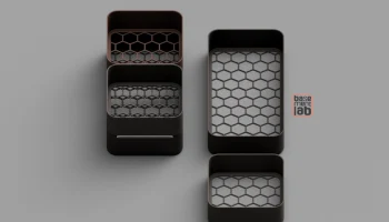 Штабелируемый стиль сота коробки для сушки 110x110x40mm ... 2