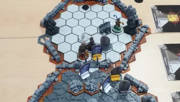 Система Hex Base для Мрачной Гавани с использованием магн...