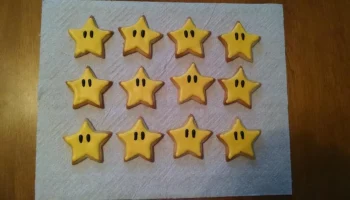 Формочки для печенья со звездами и грибами Super Mario 6