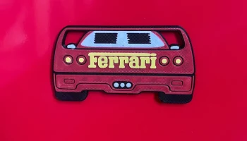 Магнит на холодильник Феррари F40. 1