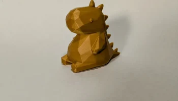 Низкополигональный стол Дино 2