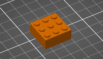 Стандартный размер LEGO Bricks 3