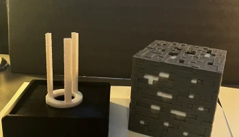 Светодиодный рассеиватель лампы из блока руды Minecraft 3