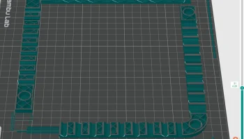 Bambu Lab X1C - верхняя стеклянная подставка/крепление с ... 3