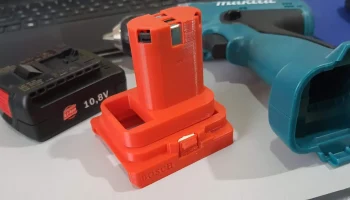 Переходник для аккумулятора Bosch 10,8В на аккумуляторну... 2