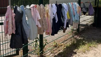 Крючок для забора из двойной проволочной сетки 2