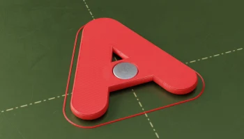Магнитный алфавит и цифры 6