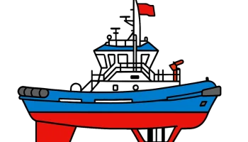 Магнит для буксира Voith Schneider
